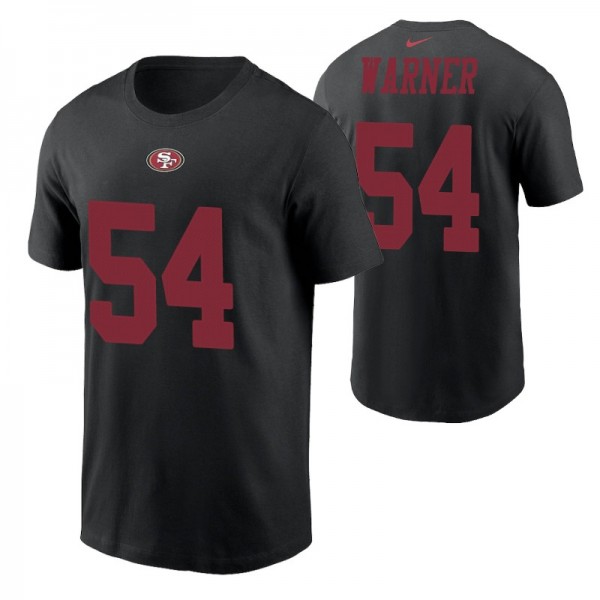 San Francisco 49ers Fred Warner #54 Name & Num...