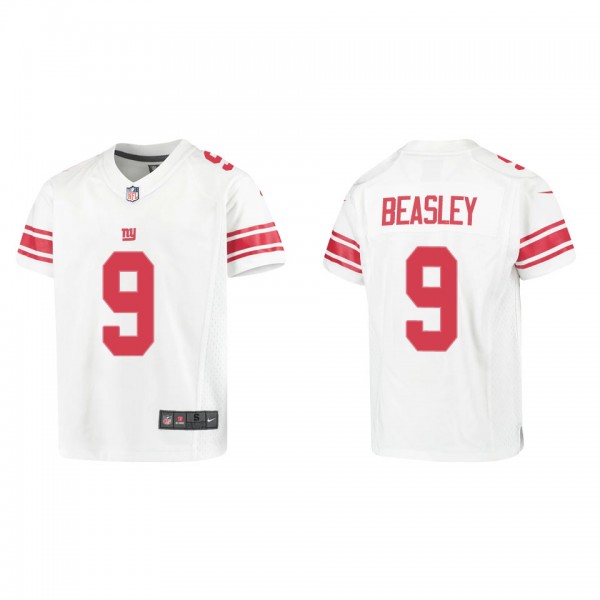 Youth New York Giants Cole Beasley White Game Jers...
