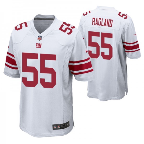 New York Giants #55 Reggie Ragland White Game Jers...