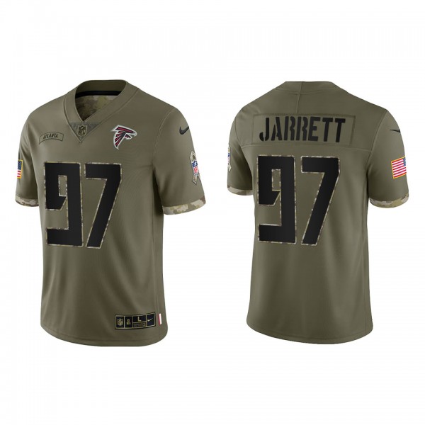 Grady Jarrett Atlanta Falcons Olive 2022 Salute To...