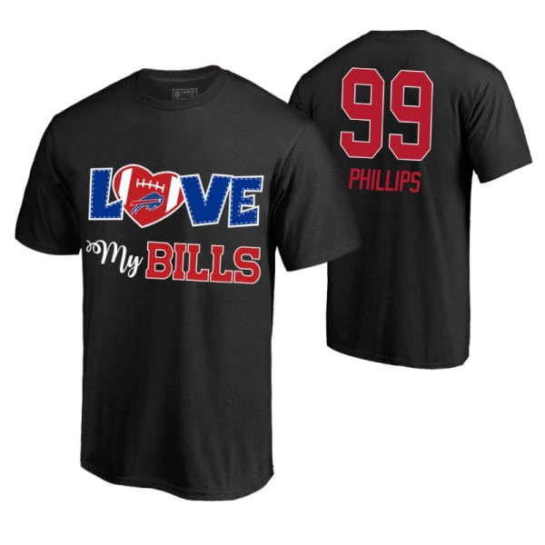 Buffalo Bills Harrison Phillips Black My Love T-sh...