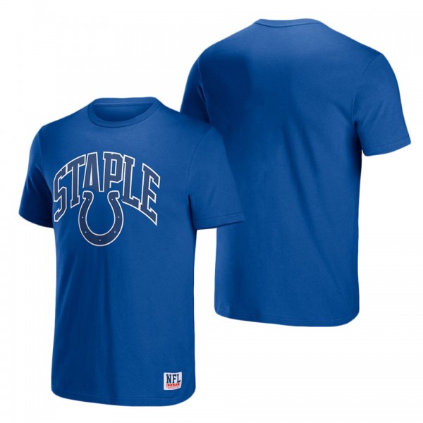 Men's Indianapolis Colts NFL x Staple Blue Logo Lo...