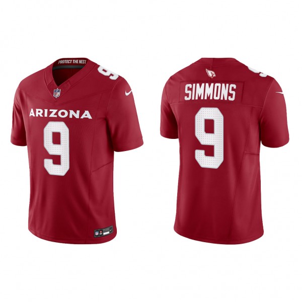 Men's Arizona Cardinals Isaiah Simmons Cardinal Va...