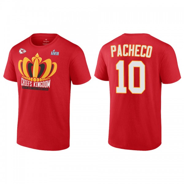 Isiah Pacheco Kansas City Chiefs Red Super Bowl LV...