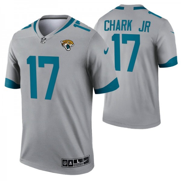 Jacksonville Jaguars DJ Chark Jr. #17 Silver Inver...