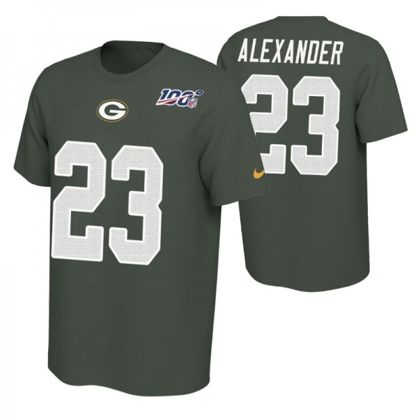 Jaire Alexander #23 Green Bay Packers NFL 100th Se...