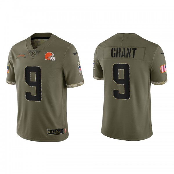 Jakeem Grant Cleveland Browns Olive 2022 Salute To...