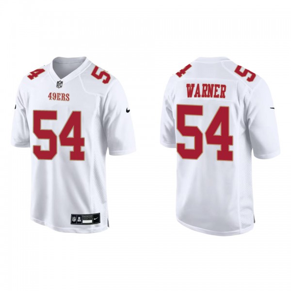 Jersey San Francisco 49ers Fred Warner Men's Fashion Game Tundra White