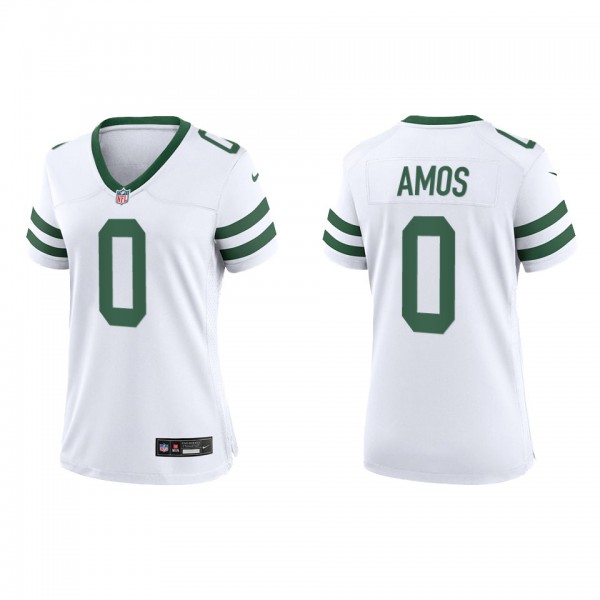 Women's New York Jets Adrian Amos White Legacy Game Jersey