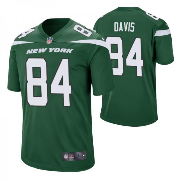 New York Jets #84 Corey Davis Green Game Jersey