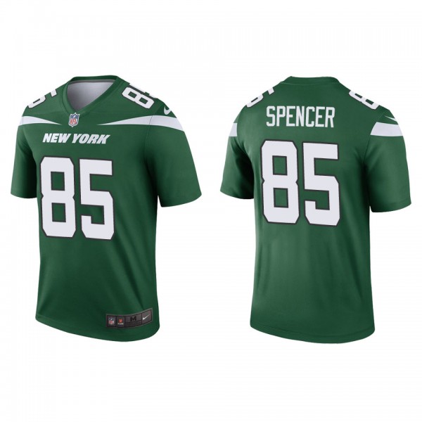 Men's New York Jets Diontae Spencer Green Legend J...