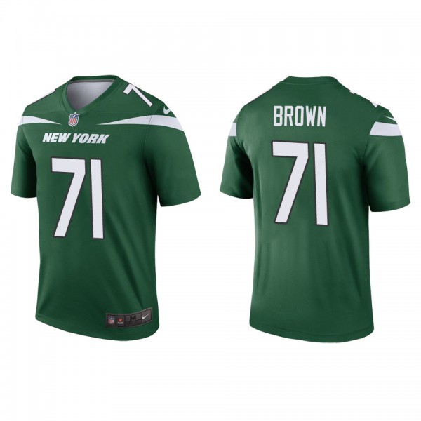 Men's New York Jets Duane Brown Green Legend Jerse...