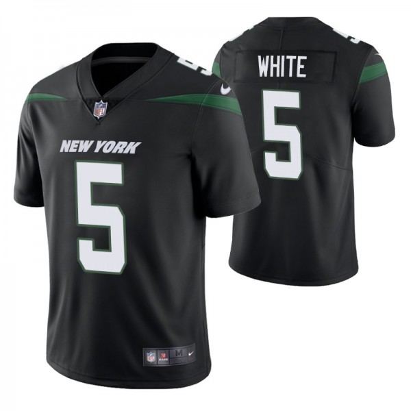 Mike White NO. 5 Vapor Limited Black New York Jets...