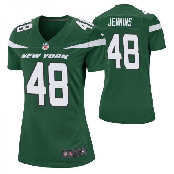 New York Jets #48 Jordan Jenkins Nike Green Women'...