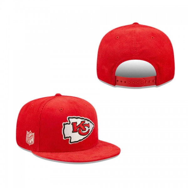 Kansas City Chiefs Retro Corduroy 9FIFTY Snapback Hat