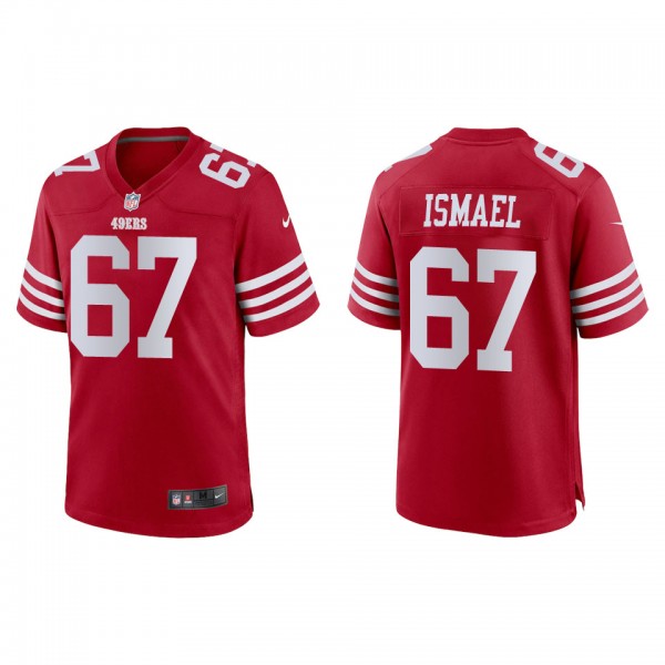 Men's San Francisco 49ers Keith Ismael Scarlet Game Jersey
