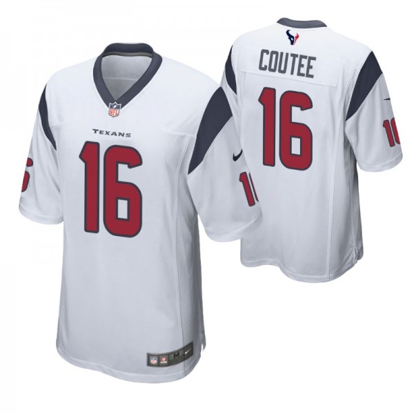 2019 Keke Coutee Houston Texans Game Jersey - Whit...