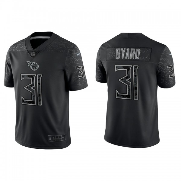 Kevin Byard Tennessee Titans Black Reflective Limi...