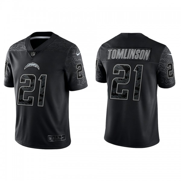 LaDainian Tomlinson Los Angeles Chargers Black Ref...