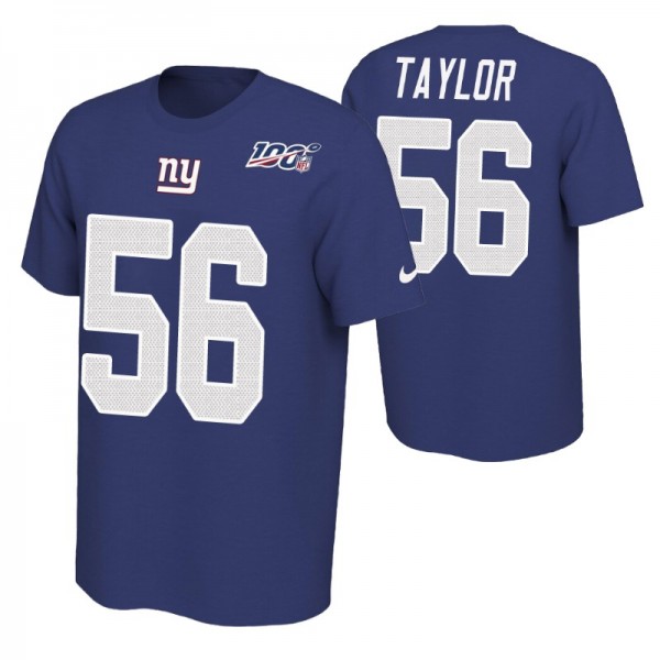 Lawrence Taylor #56 New York Giants NFL 100th Seas...