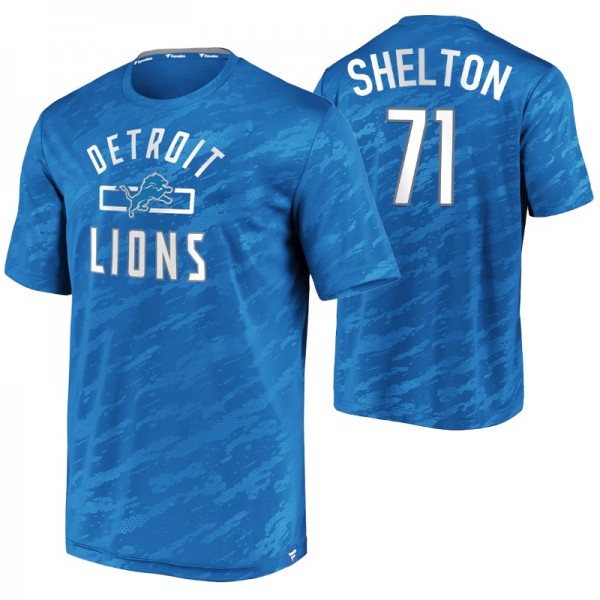 Detroit Lions #71 Danny Shelton Iconic Defender St...