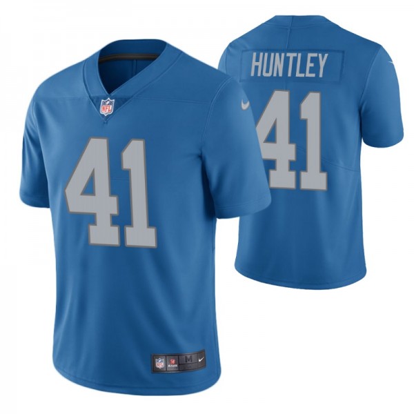 Detroit Lions Jason Huntley #41 2020 NFL Draft Blu...