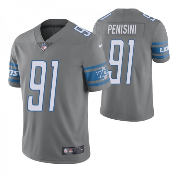 Men's Detroit Lions John Penisini 2020 NFL Draft G...