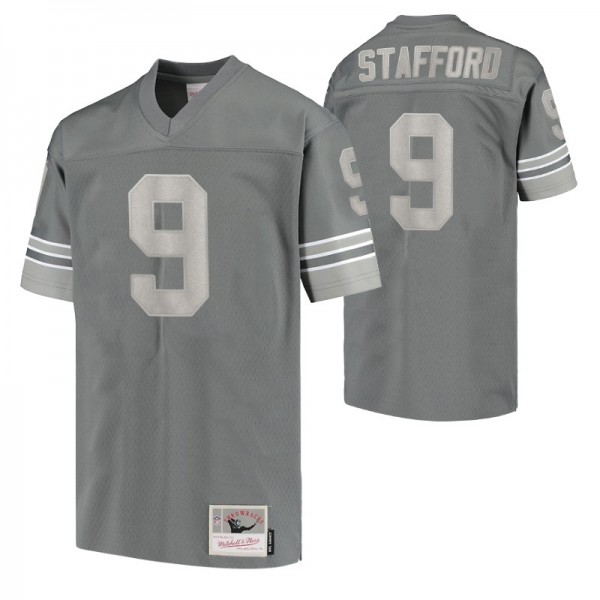 Youth Matthew Stafford Detroit Lions Vintage Charc...