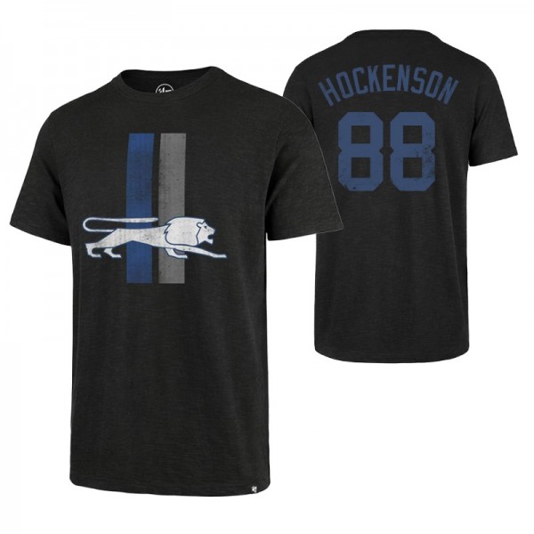T.J. Hockenson Detroit Lions Black Legacy Grit Scr...