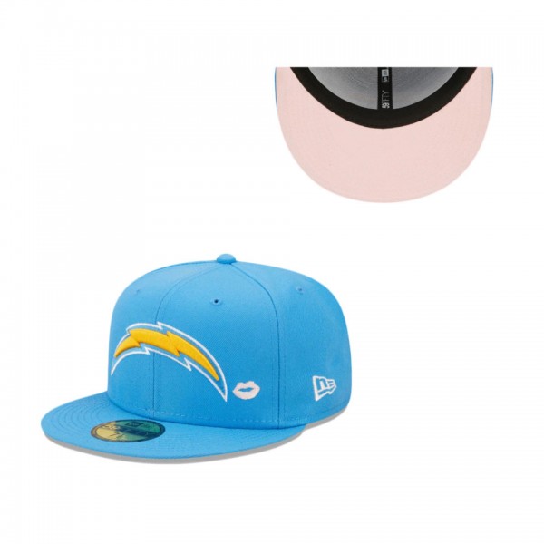 Los Angeles Chargers Lips 59FIFTY Fitted Hat