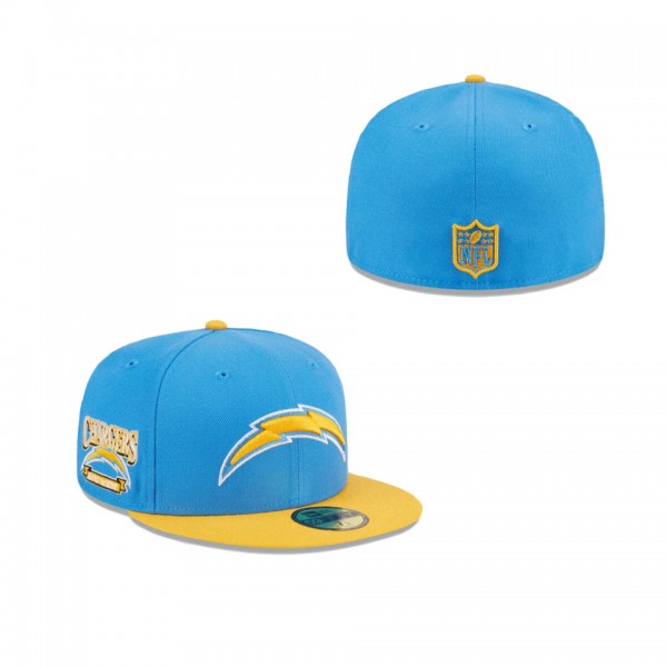 Los Angeles Chargers Throwback Hidden 59FIFTY Fitt...