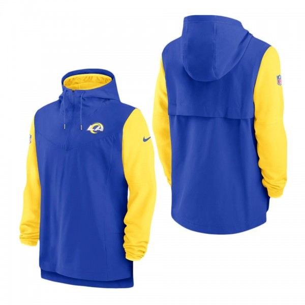 Men's Los Angeles Rams Royal Gold Sideline Player ...