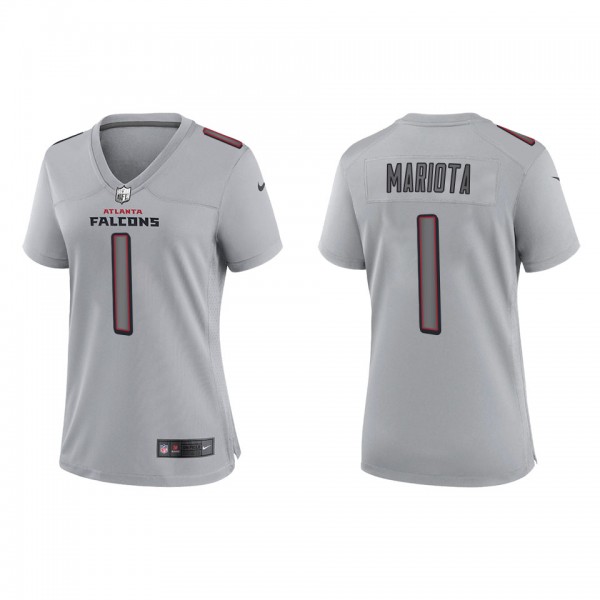 Marcus Mariota Women's Atlanta Falcons Gray Atmosp...