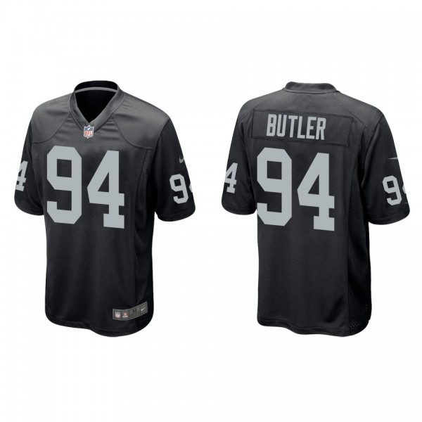 Men's Las Vegas Raiders Matthew Butler Black Game ...