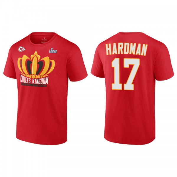 Mecole Hardman Kansas City Chiefs Red Super Bowl L...