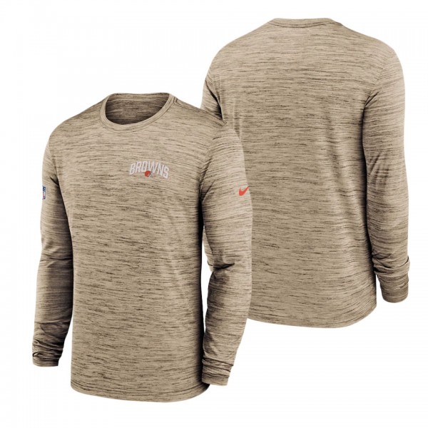 Men's Cleveland Browns Nike Brown Velocity Athleti...