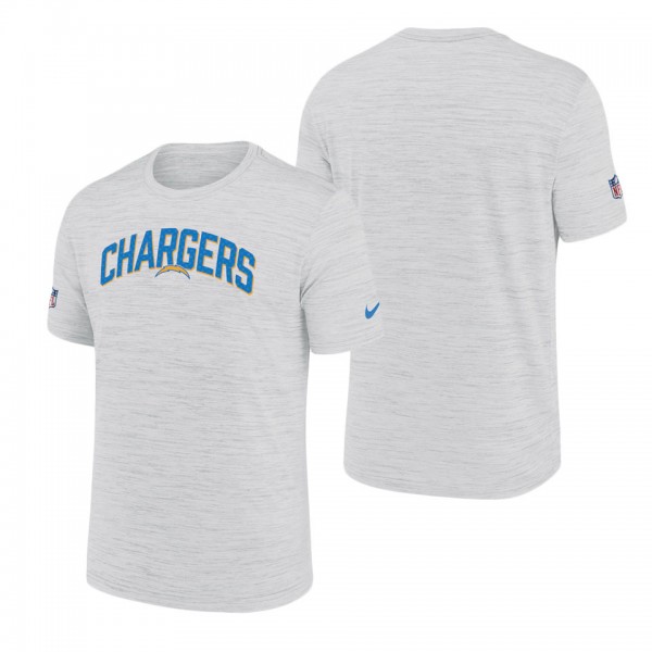 Men's Los Angeles Chargers Nike White Velocity Ath...