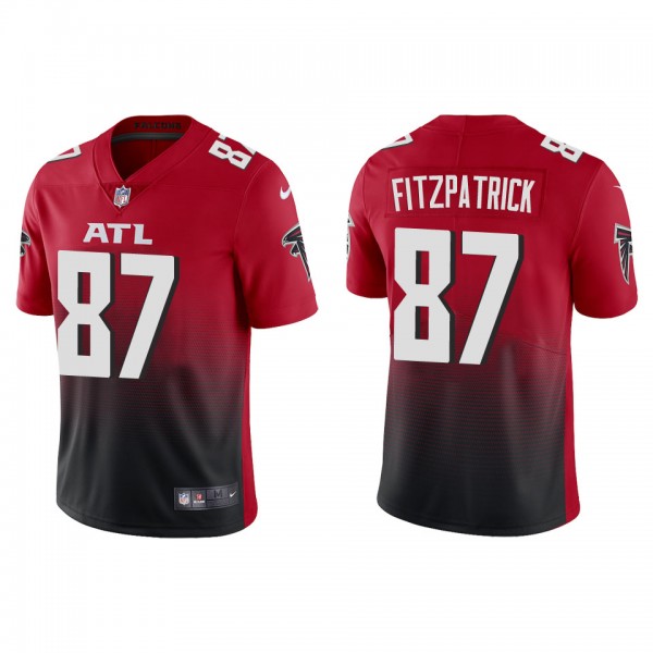 Men's Atlanta Falcons John FitzPatrick Red Alterna...