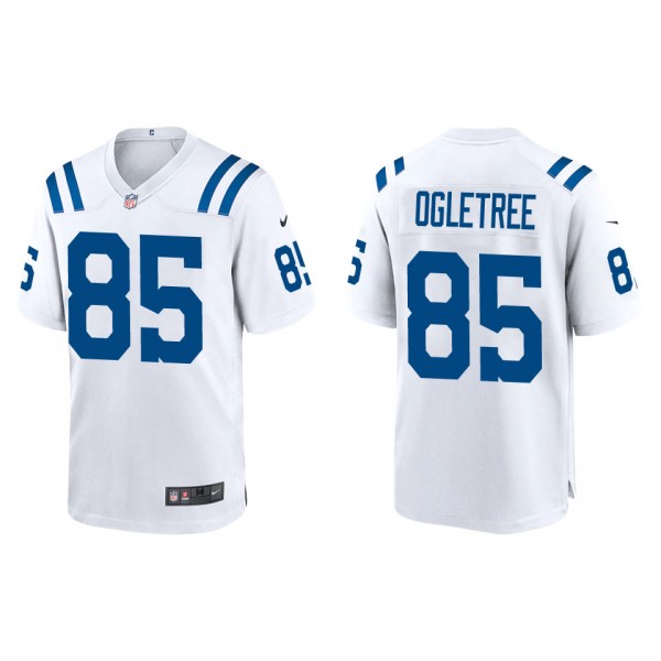 Men's Indianapolis Colts Andrew Ogletree White Gam...