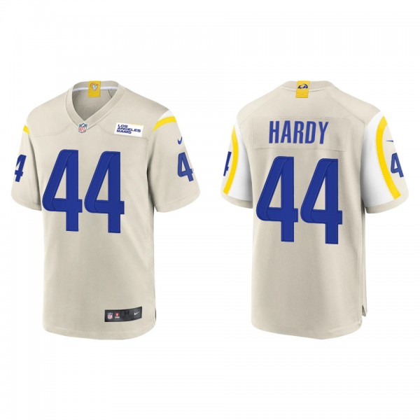 Men's Los Angeles Rams Daniel Hardy Bone Game Jers...