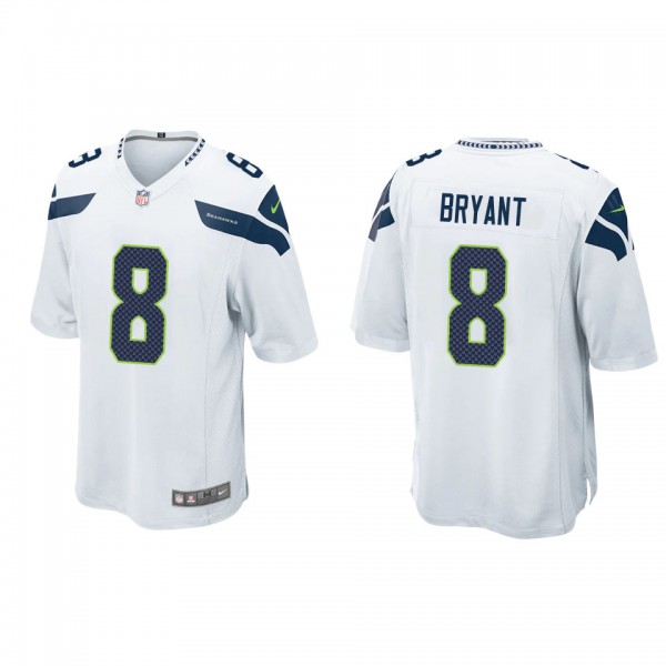 Men's Seattle Seahawks Coby Bryant White Game Jers...