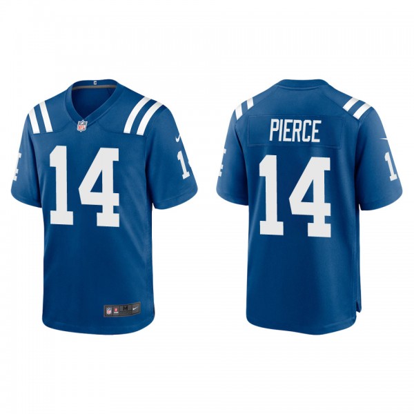 Men's Indianapolis Colts Alec Pierce Royal Game Jersey