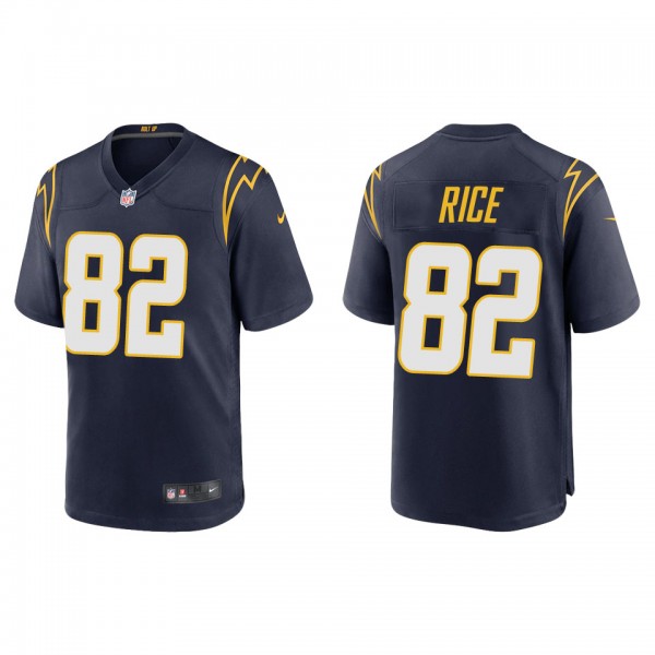 Men's Brenden Rice Los Angeles Chargers Navy Alter...