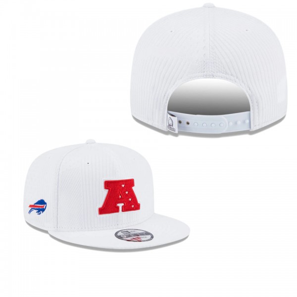 Men's Buffalo Bills White Pro Bowl 9FIFTY Snapback Hat