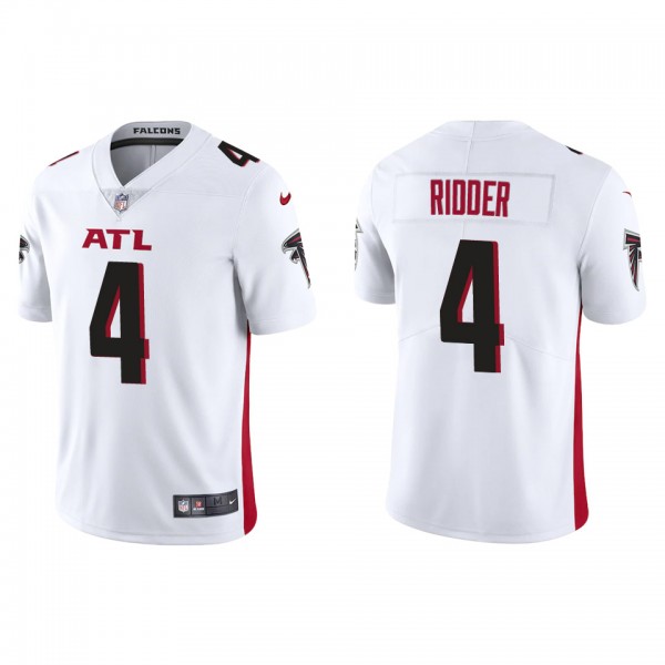 Men's Atlanta Falcons Desmond Ridder White 2022 NF...