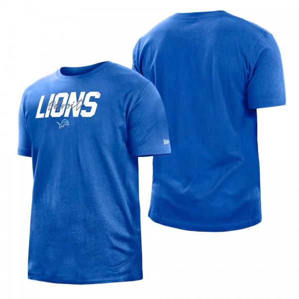 Men's Detroit Lions New Era Blue 2022 NFL Draft Collection T-Shirt