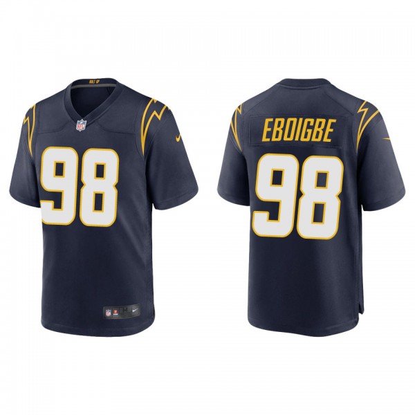 Men's Justin Eboigbe Los Angeles Chargers Navy Alt...