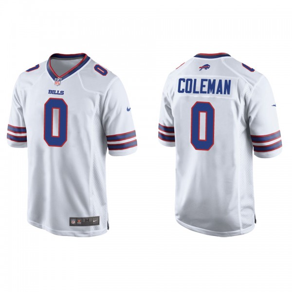 Men's Keon Coleman Buffalo Bills White Game Jersey