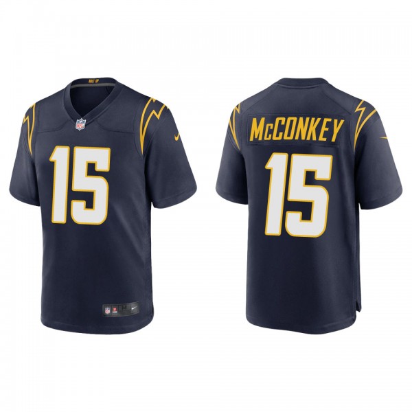 Men's Ladd McConkey Los Angeles Chargers Navy Alte...