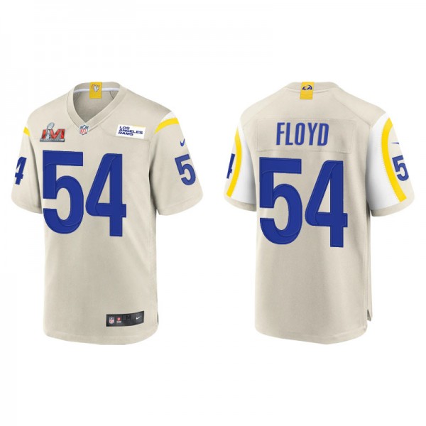 Men's Los Angeles Rams Leonard Floyd Bone Super Bo...